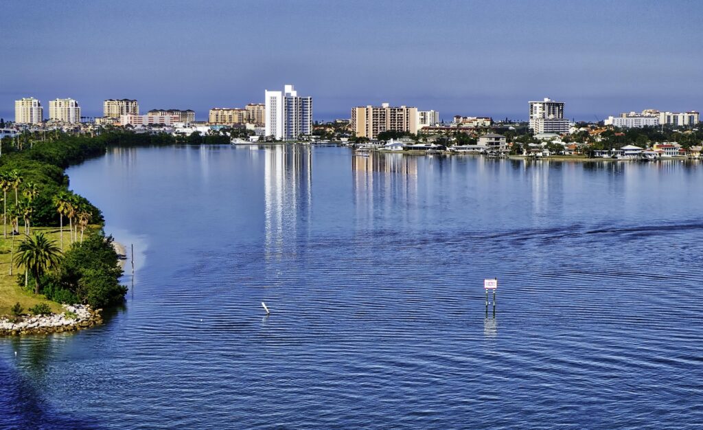 Sweeping View of water in Clearwater Beach, Florida @JackWinter